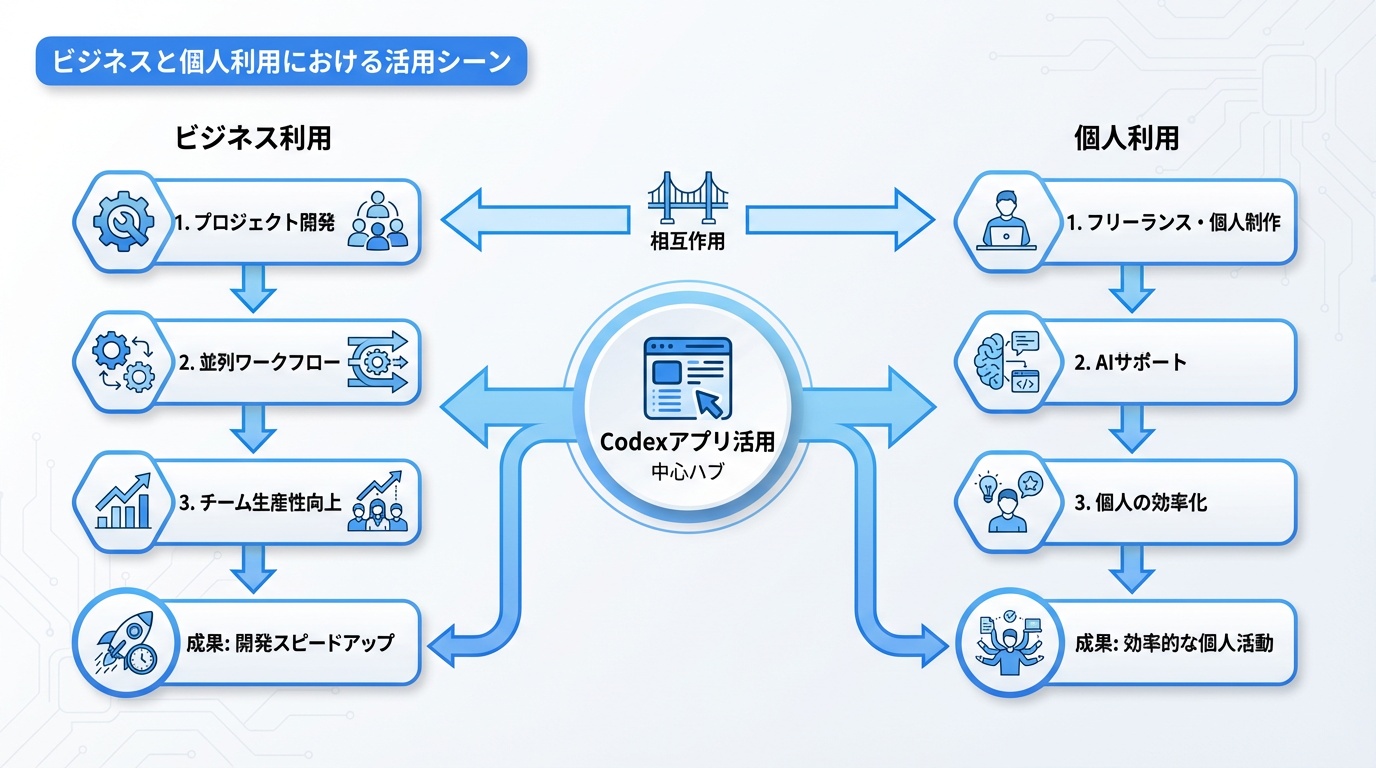 ビジネスと個人利用における活用シーン