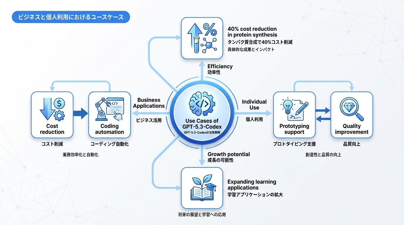 ビジネスと個人利用におけるユースケース