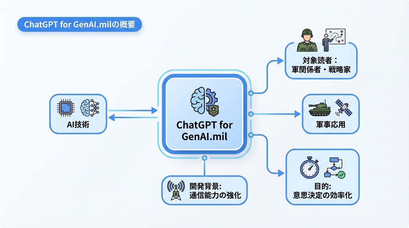 ChatGPT for GenAI.milの概要