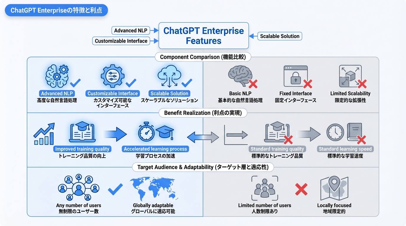 ChatGPT Enterpriseの特徴と利点