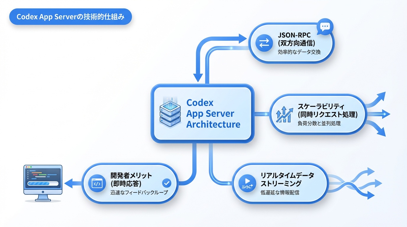 Codex App Serverの技術的仕組み